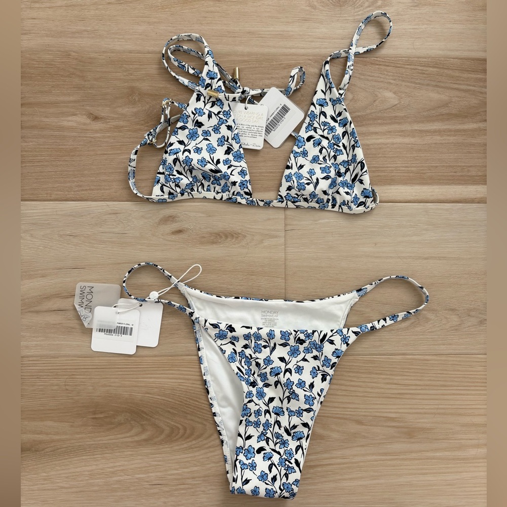 Monday Swimwear Barbados Bikini Set NWT